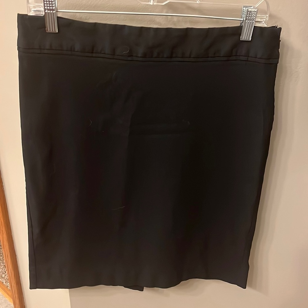 The limited black straight pencil skirt size 10